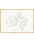 Vase of Flowers Sketch