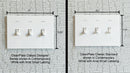CleanPlate Wall Plate in Copper for Rocker Switches