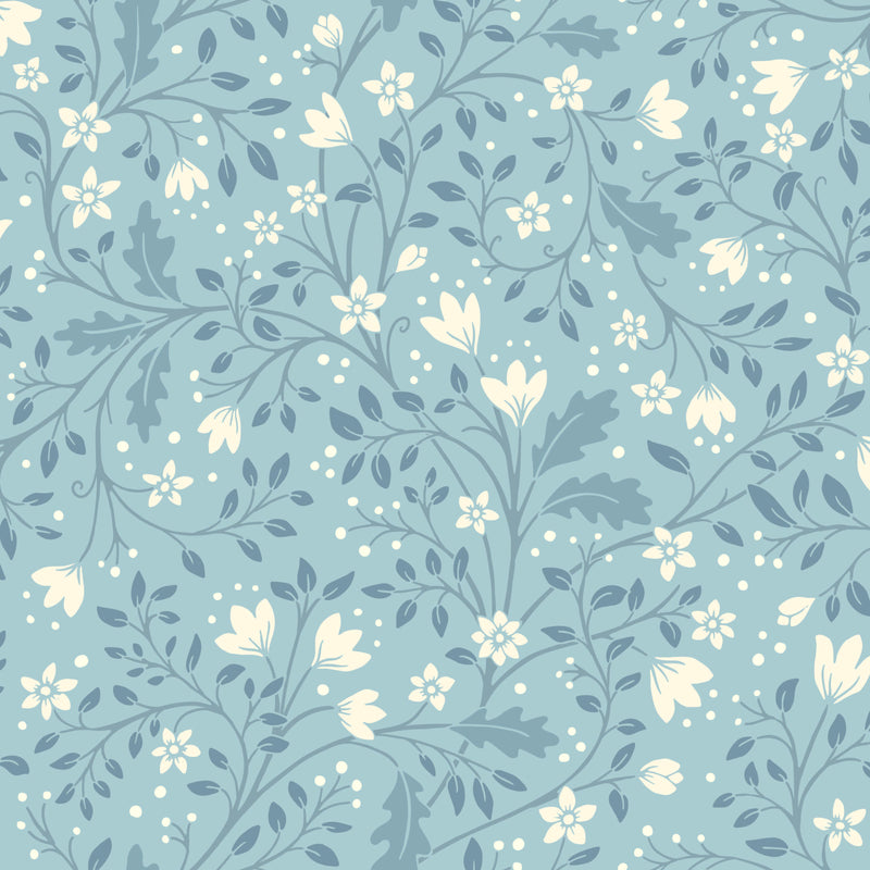 Clematis Wallpaper by Anna Black Creative