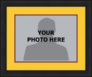 NBA Basketball Photo Picture Frame Kit - Cleveland Cavaliers (Yellow Matting, Wine Red Trim)