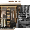 Closet System Starter Kit with Tower and 3 Hang Rods