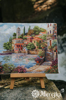 Coastal Gardens Counted Cross Stitch Kit by Merejka K-297