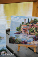 Coastal Gardens Counted Cross Stitch Kit by Merejka K-297