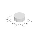 Mascot Hardware Smoky Effect Wooden 4 pieces Coaster Set