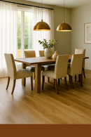 Engineered Wood 7 1/2" Wide, 84" RL, 1/2" Thick  Euro White Oak Smooth Floors - Bellfloor Collection