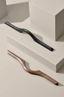 Black Stained Wood "Eros" Drawer Pulls