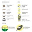 Colombian Double Hammock with Universal Hammock Stand