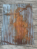 Corrugated Patina Samples - 4"x6"