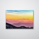 Colorful Mountains Print Metal Wall Art – Vibrant Scenic Landscape Wall Decor