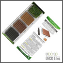 Deck Tile Colour Sample - Premium WPC Interlocking | DECKO - Free Delivery