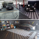 Garage Tile Ramp Edge for Interlocking PP Flooring - High End Polypropylene | 100% Recyclable | DECKO DURANTE (15.8" x 2.4" x 0.7")