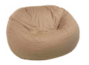 Bean Bag Loveseat Comfy Bean Family- Cotton, Organic Cotton, Hemp