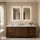 Compact Center Glow LED Bathroom Mirror