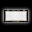 The Interconnected 9 Realms of Norse Mythology with Yggdrasil, Nordic Art, Framed Canvas Print, Nine Realms, Viking Art