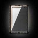 Midcentury Modern Wall art, Framed Canvas Print, Art Deco, Gold & black art, Living room art, Abstract art, MCM Art, Office wall art