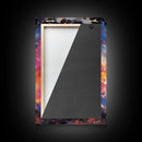 Cosmic Cyberpunk Cowboy Graffiti Art, Framed Canvas Print