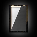 Victorian Cat Portrait, Funny Halloween Decor, Cute Cat Halloween Art, Framed Canvas Print