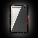 Santa Claus And His Cavalier King Charles, Christmas Wall Art, Dog Gift, Christmas Dog, Winter Wall Art, Santa Decor, Santa Art Print