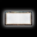 Sunset Cowboys Around Campfire Framed Canvas Print Western Scenic Art Perfect Winter Wall Decor and Rustic Mountain Cabin Art