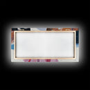 Cowgirl Enjoying A Cup of Coffee, Framed Canvas Print, Winter Wall Art, Pink Decor, Gift For Her, Seasonal Winter Home Decor