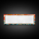 Sunset Mosaic Tiles Canvas Print - Retro Home Decor - MCM Style Wall Art - Above Sofa Canvas Art - Mosaic Artwork