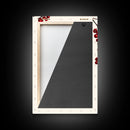 Vintage Holly Berries Canvas Print - Framed Canvas - Minimalist Christmas Art - Boho Christmas Art - Rustic Christmas Art