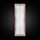 Pink Bows Framed Canvas Print Whimsical Art Light Pink Wall Art Long Narrow Wall Art Tall Skinny Art Dorm Decor Gift Idea