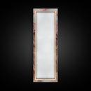 Floral Goddess Portrait Canvas Print Cherry Blossom Painting Feminine Art Bedroom Decor Light Pink Vertical Artwork Boho