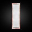 Elegant Pink Pearl Hair Accessories Framed Canvas Print with Whimsical Art Touch for Feminine and Minimalist Decor
