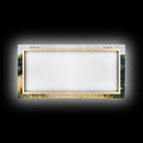 Rolling hills, countryside landscape, panoramic art, framed canvas print, rustic wall art, farmhouse art, sage green wall art