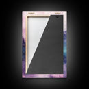 Pink Fog, moody art, landscape painting, light pink wall art, ethereal decor, minimalist art, framed canvas print, wabi sabi art