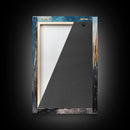 Burnt Forest, Forest At Dusk Painting, Moody Art, Nature Wall Art, Dark Landscape Painting, Abstract Forest Art, Framed Canvas Print