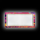 Reflected Sunset Glow, Tranquil Landscape Art, Vibrant Water Print, Bold Color Home Decor, Relaxing Wall Painting, Framed Canvas Print