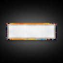 Alpine Reflection, Mountain Lake, Colorful Landscape, Adventure Wall Art, Framed Canvas Print, Nature Photography, Wilderness Decor