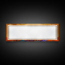 Autumn Oasis, Colorful Pond, Nature Fantasy, Framed Canvas Print, Fall Wall Art, Botanical Bedroom Decor, Vibrant Landscape Painting