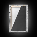 Smooth Beach Stone, Minimalist Sand Texture, Natural Balance, Canvas Print, Spa Room Wall Art, Calm Earthy Interior Style