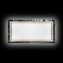 Lantern In Woods, Vintage Glow Light, Rustic Forest Scene, Canvas Print, Cabin Wall Art, Autumn Evening Mood, Minimalist Nature Decor