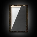 Mysterious Witch Holding Snake, Framed Canvas Print, Gothic Witch Art, Dark Fantasy Decor, Witch and Serpent, Halloween Accessories