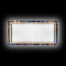 Halloween Art, Skeleton Having an Ice Cream Cone, Framed Canvas Print, Halloween Decor