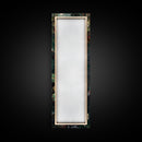 Mystic Forest Pond Koi Fish Boho Farmhouse Wall Art Framed Canvas Print Tall Art Japanese Style Art