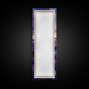 Majestic Lavender Tree in a Flower Field, Skinny and Tall Art, Serene Framed Canvas Print, Peaceful Home Decor