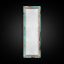 Textured Rustic Art, Canvas Print, Wabi Sabi Wall Art, Teal Wall Art, Abstract Minimalist Art, Tall Narrow Art, Farmhouse Decor