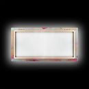 Pink flowers canvas print, oil painting style, living room wall art, guest room art, boho wall decor, floral pattern wall art