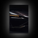 Super Car Print, Framed Canvas Art, Exotic Sports Car Wall Art / Poster Art