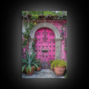 Change456 Architecture Print, 19th Century Architecture Photography, Mexico City Wall Art, Wood Framed Canvas Print