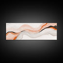 Beige, Black and Grey Swirl Art, Black & Beige Abstract Art Print, Tropical Wall Art, Abstract Wall Art, Living Room Wall Art / Home Decor