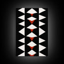 Arrow Panel Canvas Print, Boho Art, Wood Panel Canvas, Terracotta Art, Aztec Art, Retro Mid Century Modern Geometric Wall Art