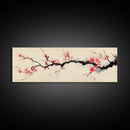 Japanese Wall Decor Landscape Print - Cherry Blossoms Painting - Japanese Minimalism Wall Art - Floral Home Decor - Flower Painting