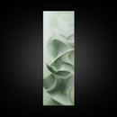 Sage Green Vertical Framed Canvas Print, Abstract Botanical Artwork, Wabi Sabi Minimalist Wall Art, Living Room Decor, Original Artwork