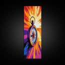 Compass Glow, Adventure Art, Nautical Decor, Travel Inspiration, Office Wall Art, Abstract Style, Canvas Print, Unique Gift